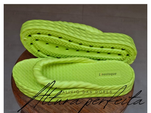 Chinelo Feminino Autoconforto 3,5 cm De Altura - Bico Redondo